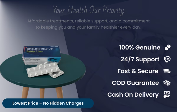 Zopiclone sleeping pills – UK short-term insomnia relief, prescription drug details